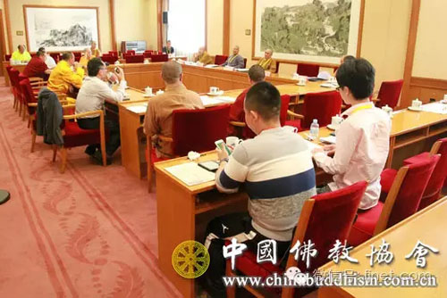 中国佛教协会第九届常务理事会第二次会议在京隆重召开(图6)
